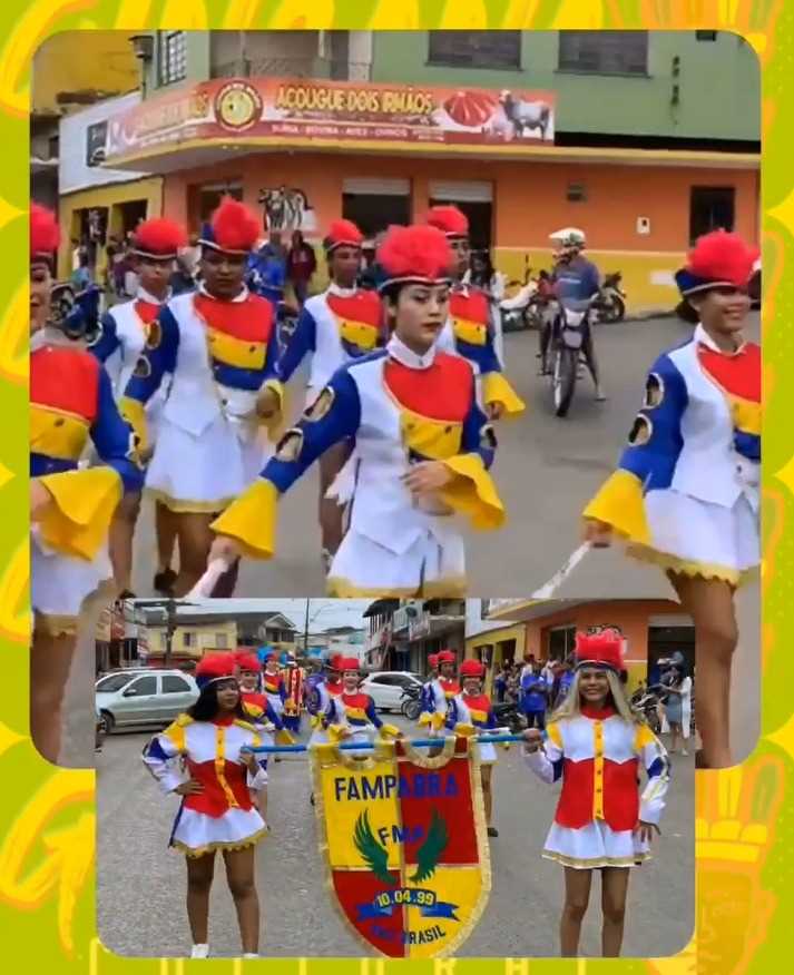 Camacã: Equipes da Gincana Cultural param a cidade com desfile no centro da cidade